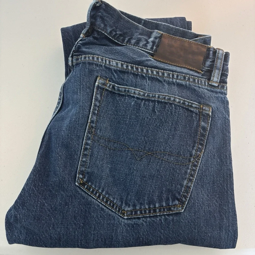 Polo Ralph Lauren | Men's Denim Blue Jeans W35xL30 Straight Leg 100% Cotton